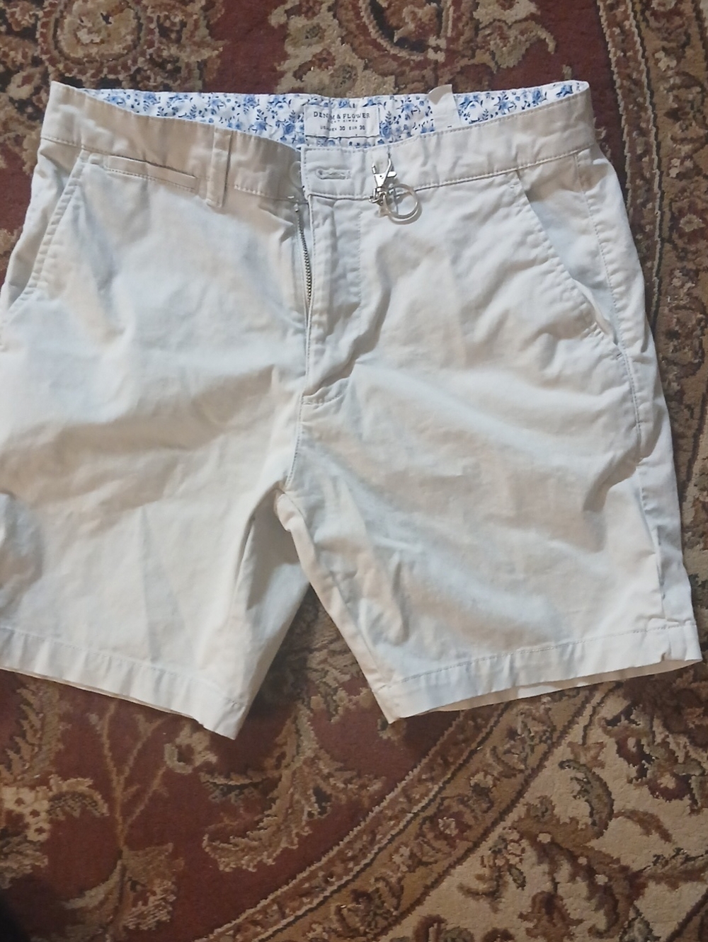 Rare Denim And Flpwer Light Blue Chinos